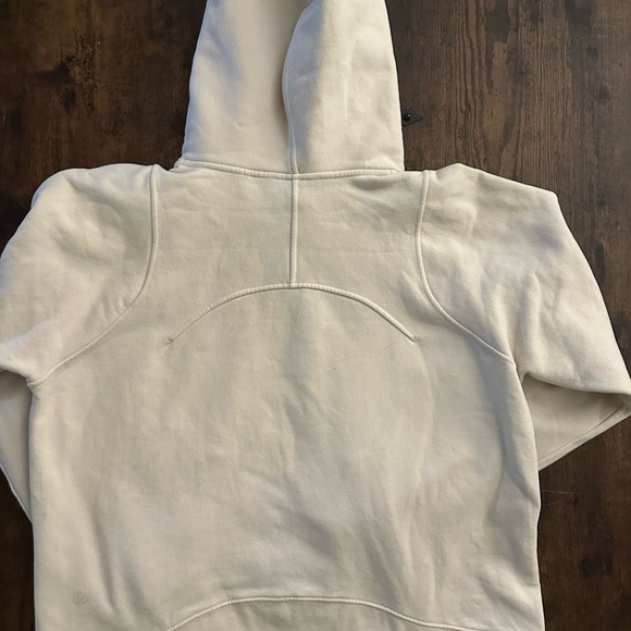 Lululemon cream pullover Hoodie - Picture 2 of 3